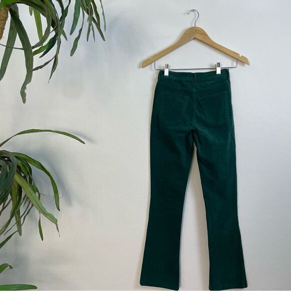 Pam & Gela Emerald Green Cords Pants - Picture 3 of 9